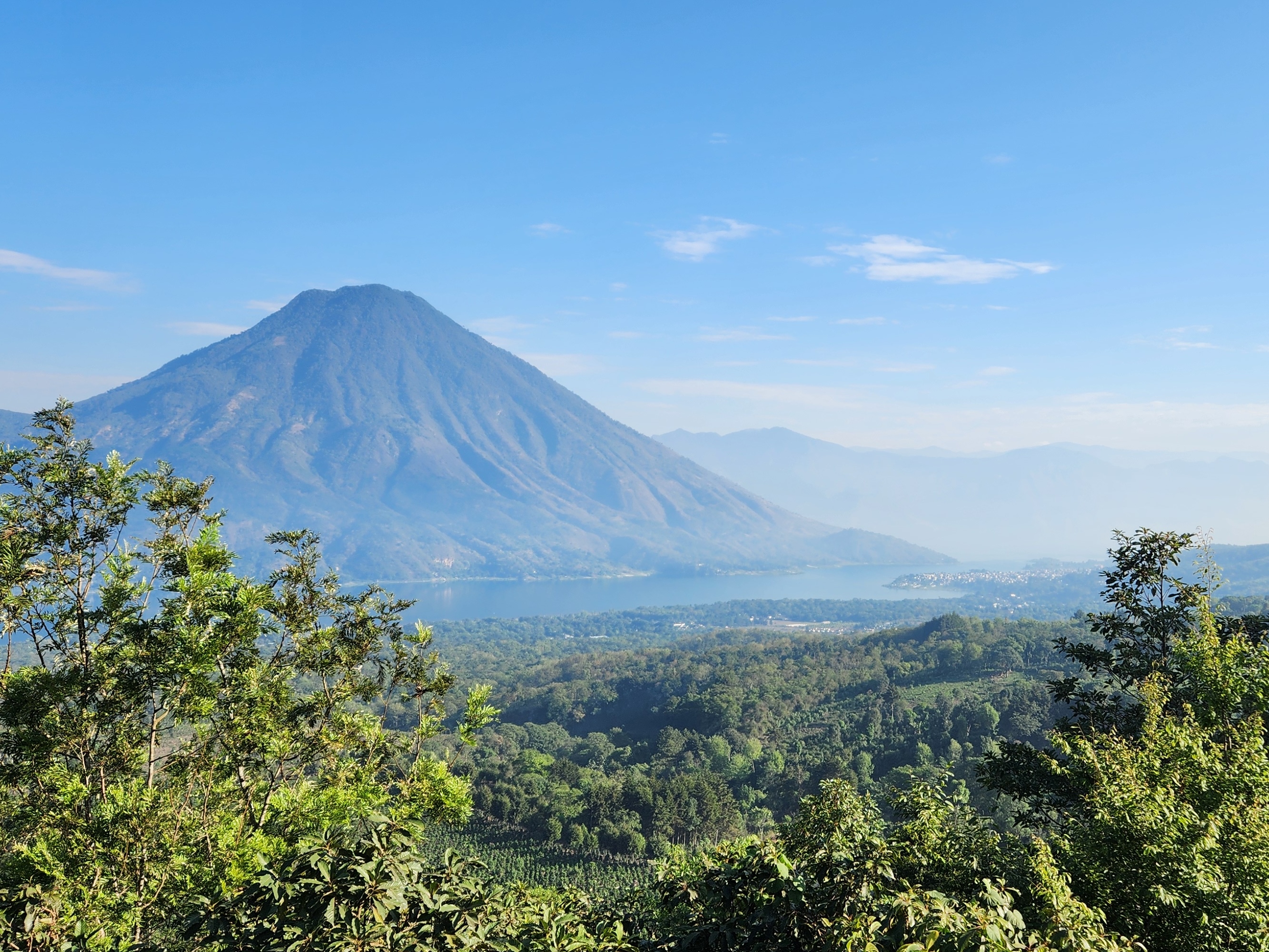Guatemalan volcano landscape